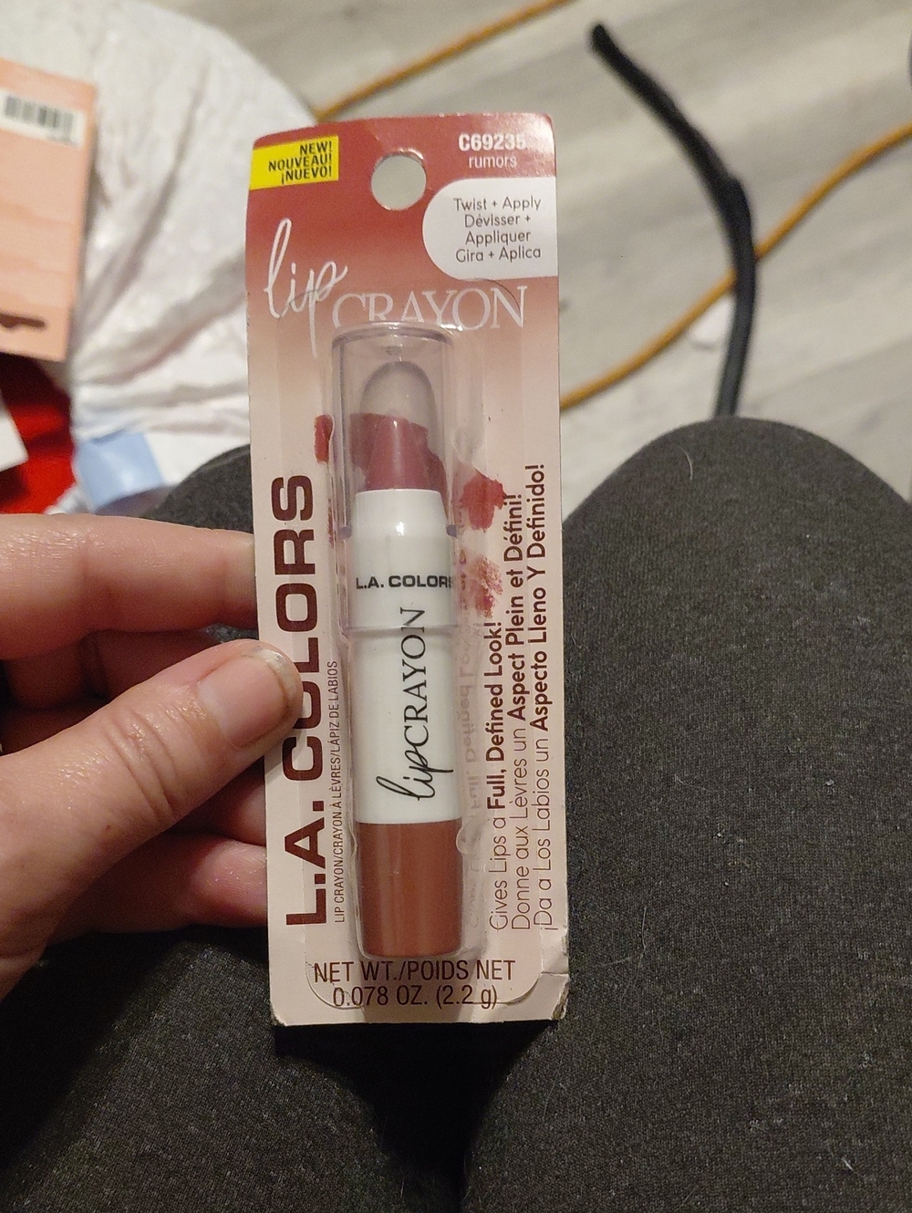 5/$10 Must Bundle L.A. Colors Lip Crayon in Rumors Dusty Rose